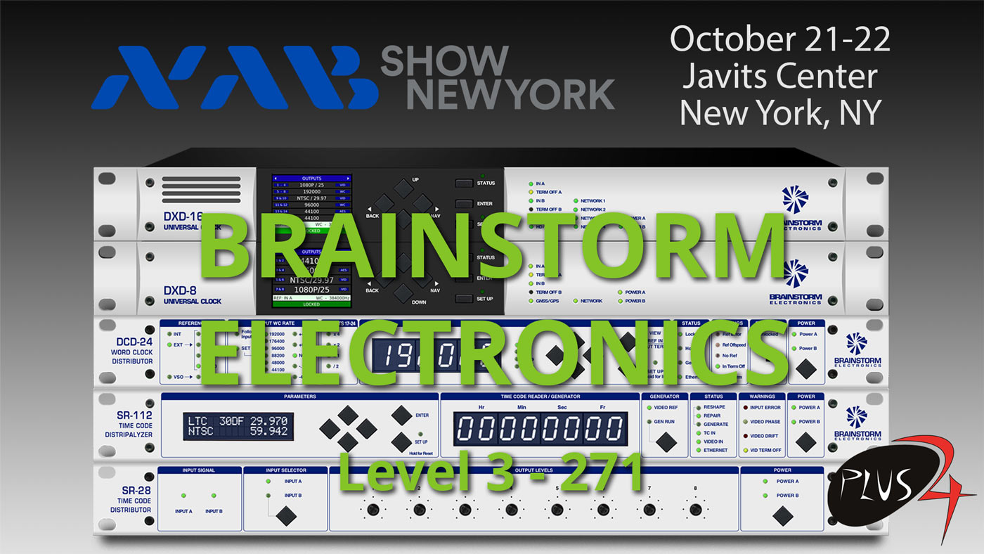 Brainstorm Electronics at NAB NY